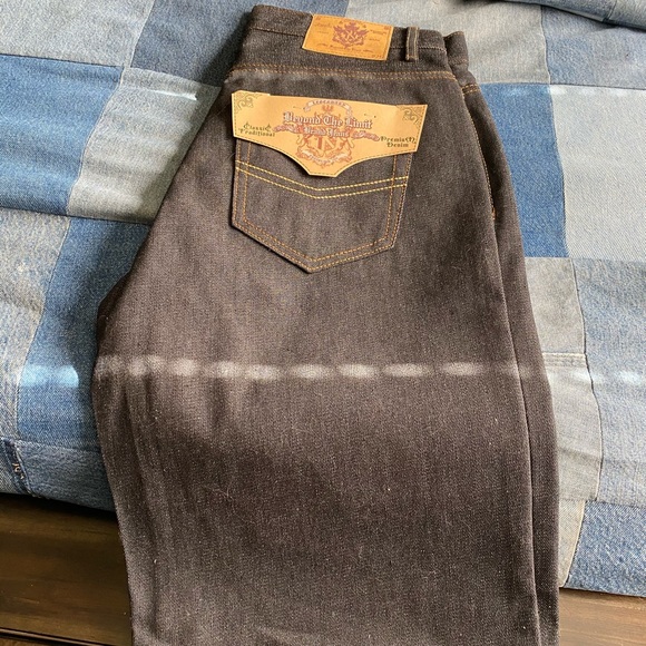 Men black jean shorts - Picture 2 of 2